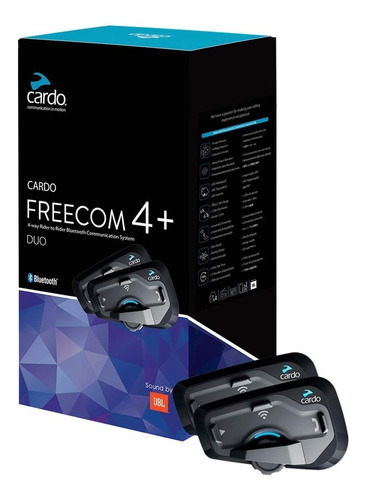 Imagen 1 de 9 de Intercomunicador Cardo Scala Rider Freecom 4+ Duo Jbl 2019
