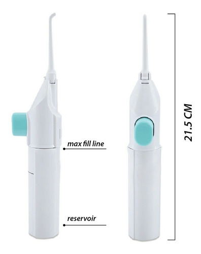Irrigador Limpiador Bucal Dental Dientes Brackers Duchador