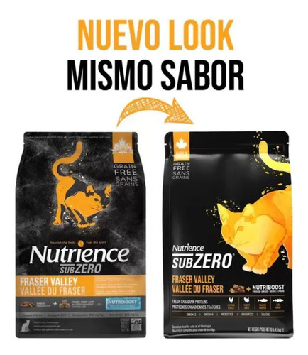 Nutrience Cat Subzero Fraser Valley 4.5kg
