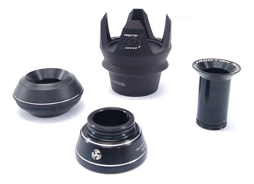 Imagem 3 de 6 de Slider Procton F1 Honda Cb 1000 Cb1000 2019/2022 Preto Fosco