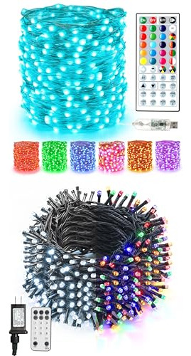 33 Pies 100 Led Usb Rgb Luces De Cadena De Hadas 180 Pies 50