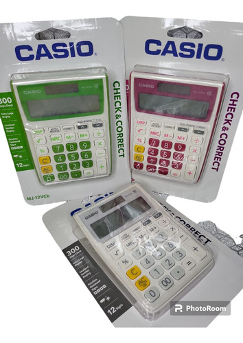 Calculadora Casio Modelo Mj-12vcb