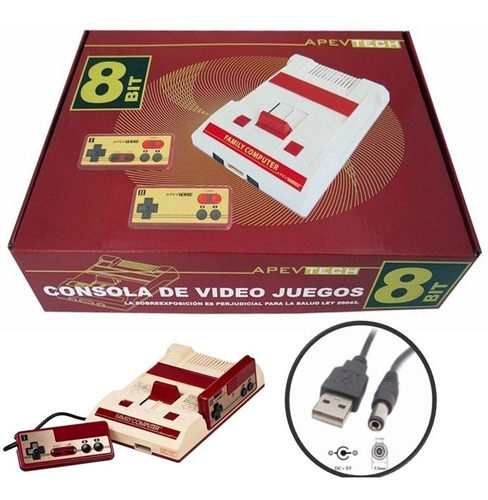 Consola Family Game Original Retro Juegos Integrados Palermo
