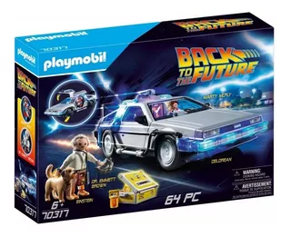 Playmobil Delorean Marty Mcfly E Dr Emmett Brown Sunny 1588