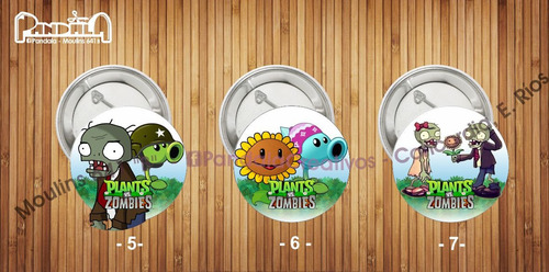 Bolsitas Para Sorpresitas Plants Vs Zombies X10 Unid.