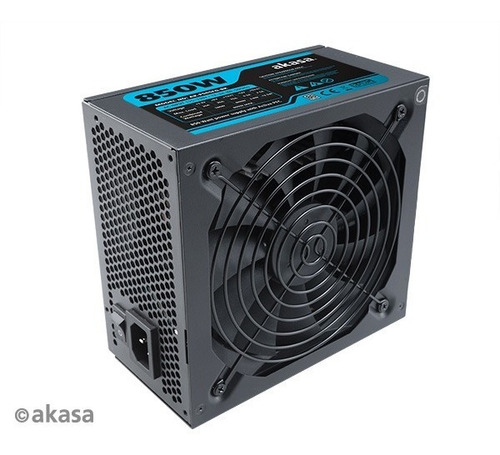 Fonte 850w Akasa Python Power - Pfc Ativo - Eficiência 85%