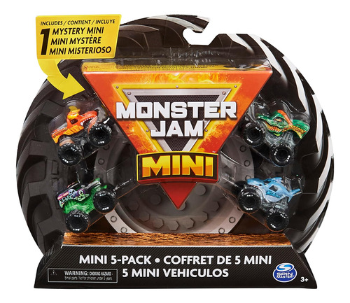 Monster Jam, Mini Camiones Monstruosos Oficiales Y Coleccion