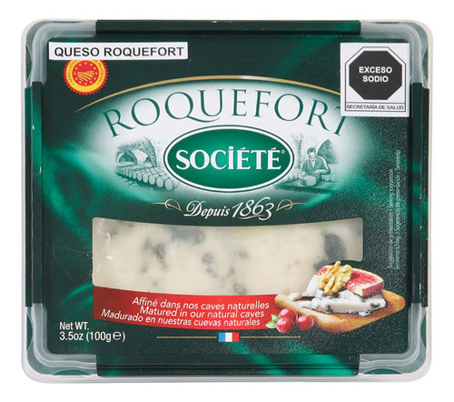 Queso Roquefort President 100g