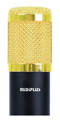 Micrófono OEM BM-800 condensador unidireccional negro/dorado