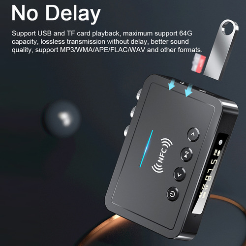 Adaptador Nfc Remoto De 3 Entradas Para Teatro, Proyector O