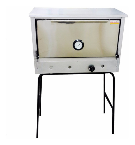 Imagen 4 de 6 de Horno Pizzero Cincalum 12m + Freidora Tecnocalor 33 Lt A Gas