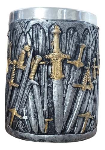 Caneca 3d Game Of Thrones Espadas Dragão Presente Geek Nerd