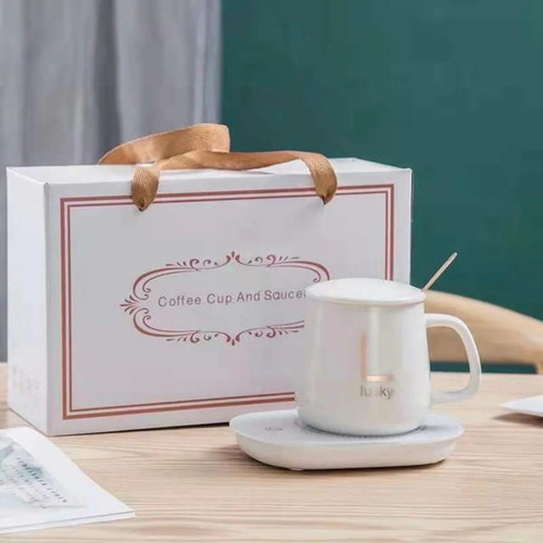 Imagen 3 de 3 de Tazon Con Calentador* Tazas De Te *tazas De Cafe Electrico