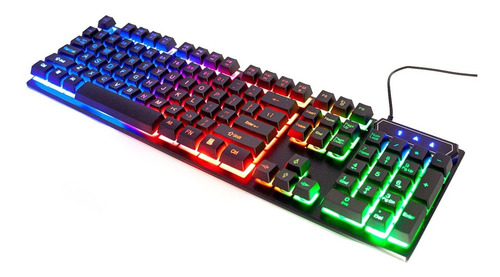 Imagen 3 de 5 de Pack Teclado Gamer V4 + Mouse Gamer G5 Rgb