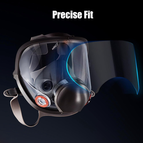 50 Unidades Peel Off Lens Cover Shield Cover Respirator Mask