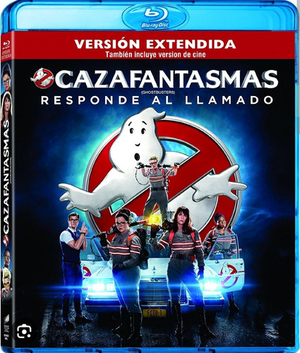 Cazafantasmas2016 Versión Extendida Blu Ray Original (nuevo)