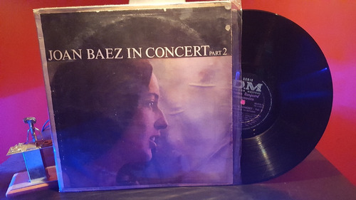 Joan Baez In Concert Part 2 Lp Disco Vinilo Ex