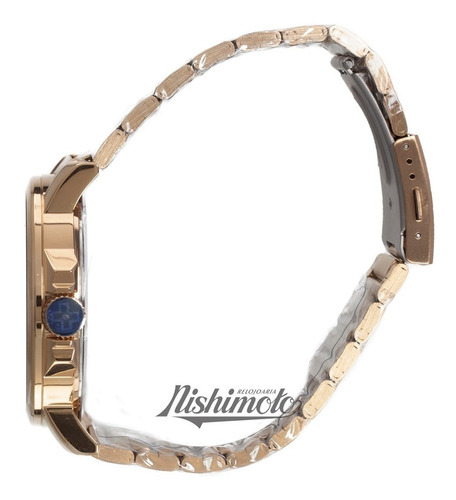 Relógio X-games Masculino Analogico Xmgs1011 Dourado Ouro