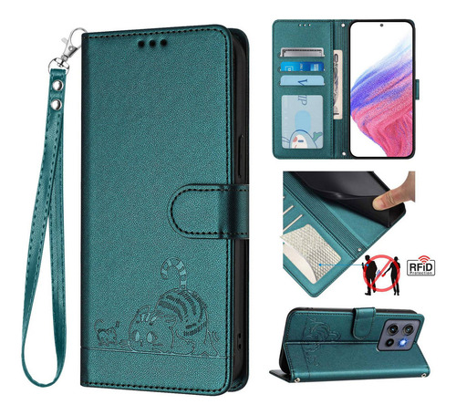 Funda Tipo Cartera Para Motorola E40 E30 E32 E22 E22s E15
