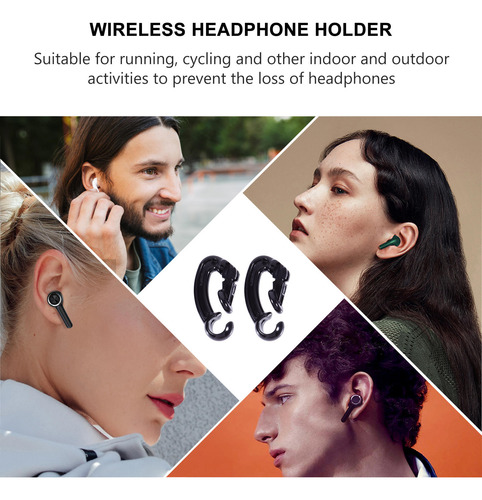 Soporte Para Auriculares Inalámbrico De 2 Piezas, Compatible