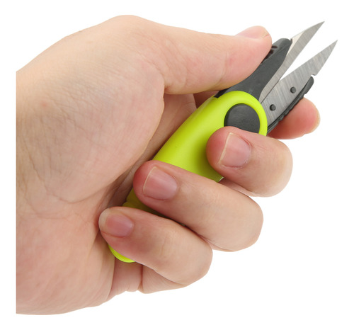Tijeras Rápidas Con Forma De Camarón Amarillo Fluorescente,