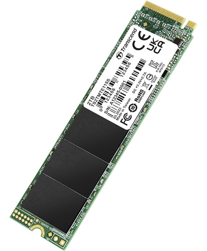 Ssd Interno Transcend 2tb Mte115s Nvme - Gen3 X4 Pcie M.2 22