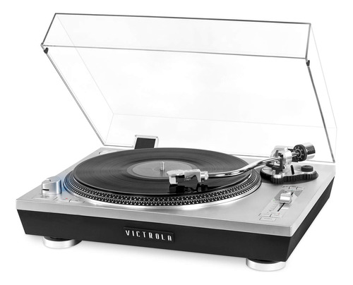 Victrola Pro Serie Reproductor Disco Usb Tocadisco 2