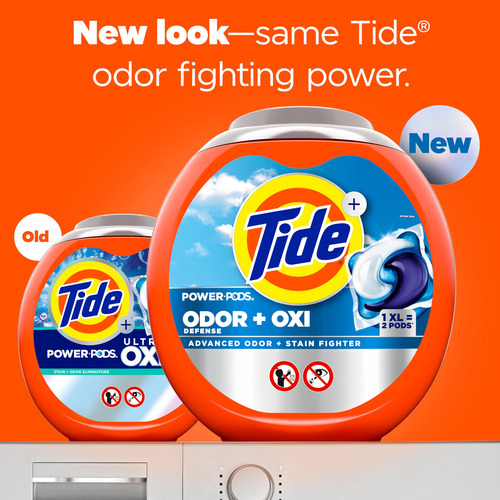 Detergente Para Roupa Tide Ultra Oxi Power Pods 18 Pacotes