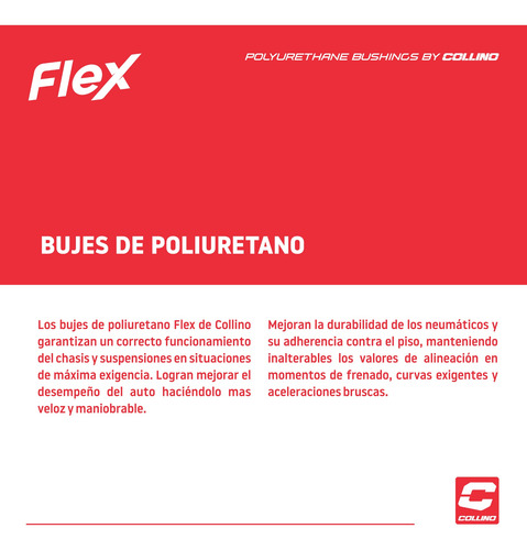 Imagen 7 de 9 de Faster Bujes Elastomero Vw Bora 1.8t Collino Parrillas Del