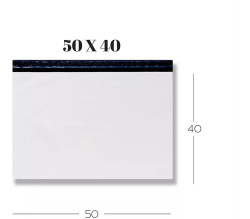 100 Uni Envelope Plastico 50x40 Mercado Livre E Correio