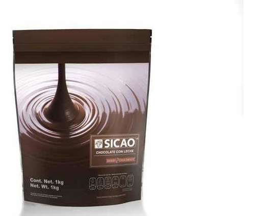 Chocolate Con Leche 35% Cacao Sicao 1k