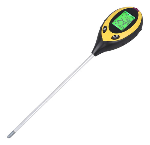 Detector De Medição De Ph Do Solo 4 Em 1 Com Precisão De Tem