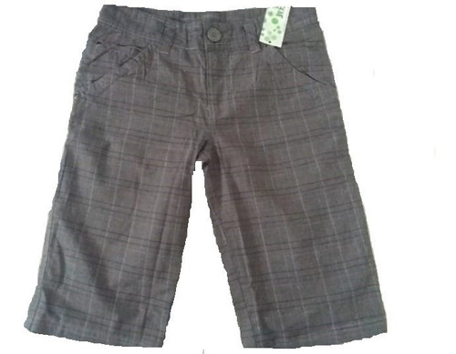 Bermudas Caballeros Algodón Slim Fit Jade