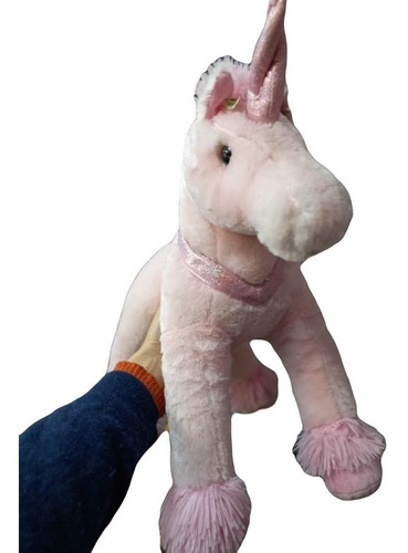 Peluche Unicornio Echado 55cm Cresko