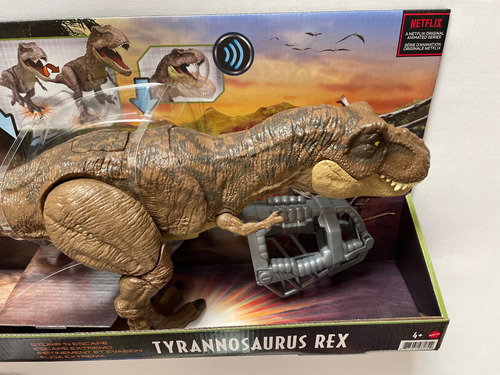 Dinosaurio T-rex Tiranosaurio Rex Jurassic World Dino Escape (Usado)