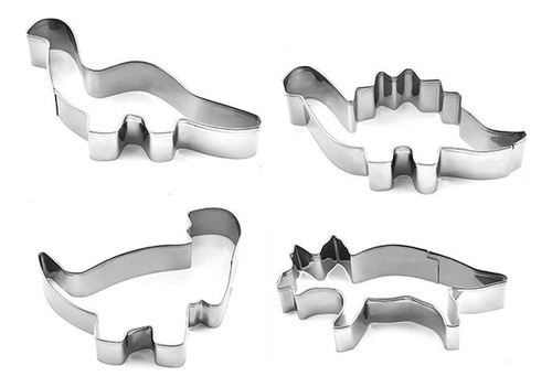 4 Pzs Cortador De Galletas De Frutas Moldes Para Repostería