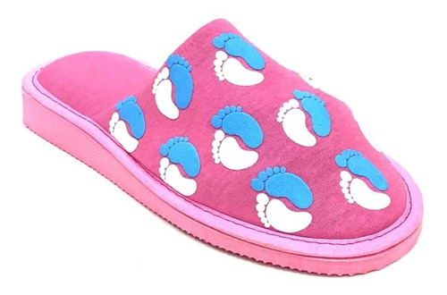 Pantufla De Mujer Estampada (las Marianas Patitas)