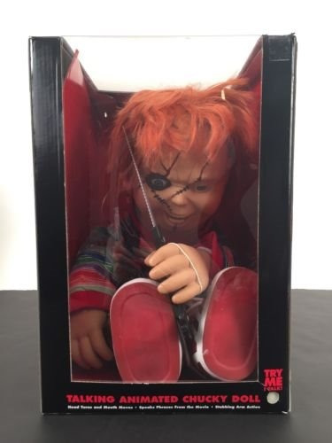 Chucky Figura Animada Tamaño Real Con Sonido Nueva En Caja