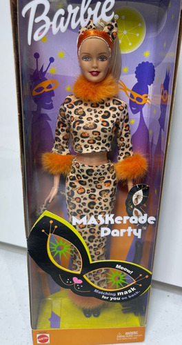 Barbie Maskerade Party 2002 Muñeca 30cm Doll Mattel E-r (Usado)
