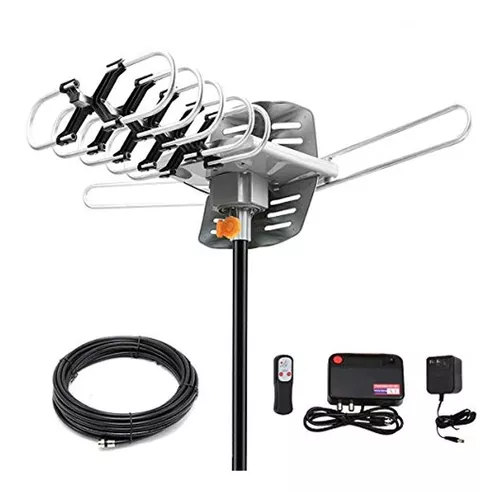 Comprar Antena de TV interior digital 4K de 3600 millas con amplificador de  señal Antena digital de TV DVB-T HD para más