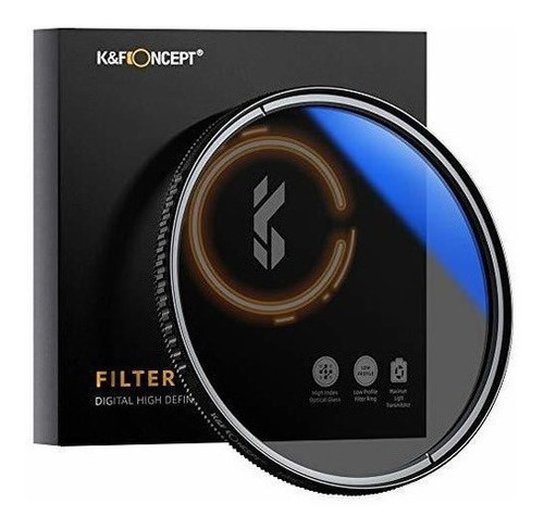 Kyf Concept Filtro De Vidrio Polarizador Circular De 82 Mm U