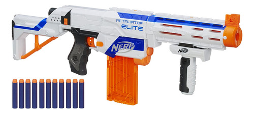 Nerf, Pistola De Juguete Lanza Dardos Retaliator De N-strike