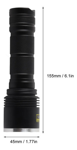 Linterna Led Uv Blacklight, Linterna De 365 Nm Con Aleación