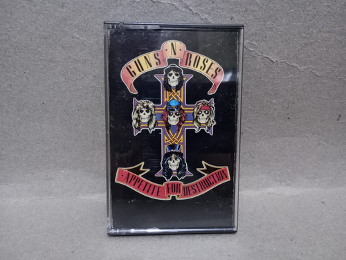 Guns N Roses - Appetite For Destruction Cassette La Cueva 