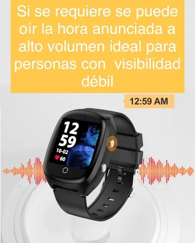 Reloj inteligente con GPS 4G para personas mayores, impermeable,  seguimiento en tiempo real, videollamadas y mensajes de texto, alarma de  emergencia