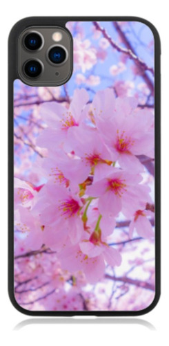 Funda Protector Para Iphone Magsafe Flores Cerezo Japón Iphone 16 Pro Max