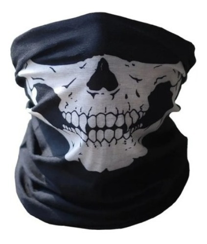 Bandana Bufanda Cuello Cara Para Moto Bici Ski Calavera