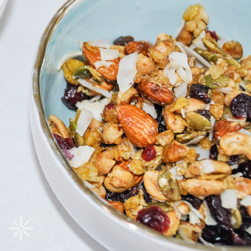 Granola Pack X4 Frutos Secos S/azucar S/tacc Kosher Vegan