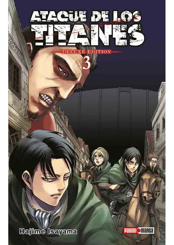 Ataque De Los Titanes Lux Edition (2 En 1) Tomo #3 - Panini