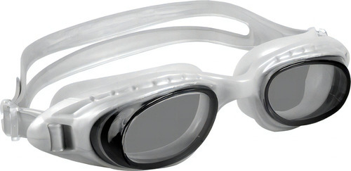 Goggles Natacion Modelo Gs27 Plata Marca Escualo Color Gris